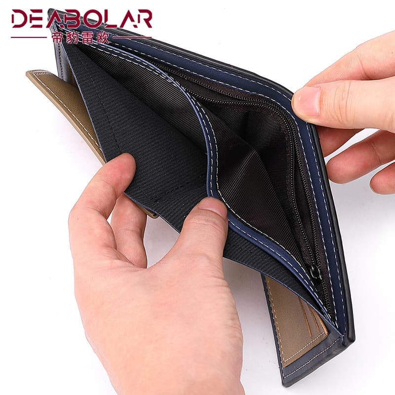 (Cross-border trading), (Wholesale), men's universal wallet, 2022 collection, Korean style 5