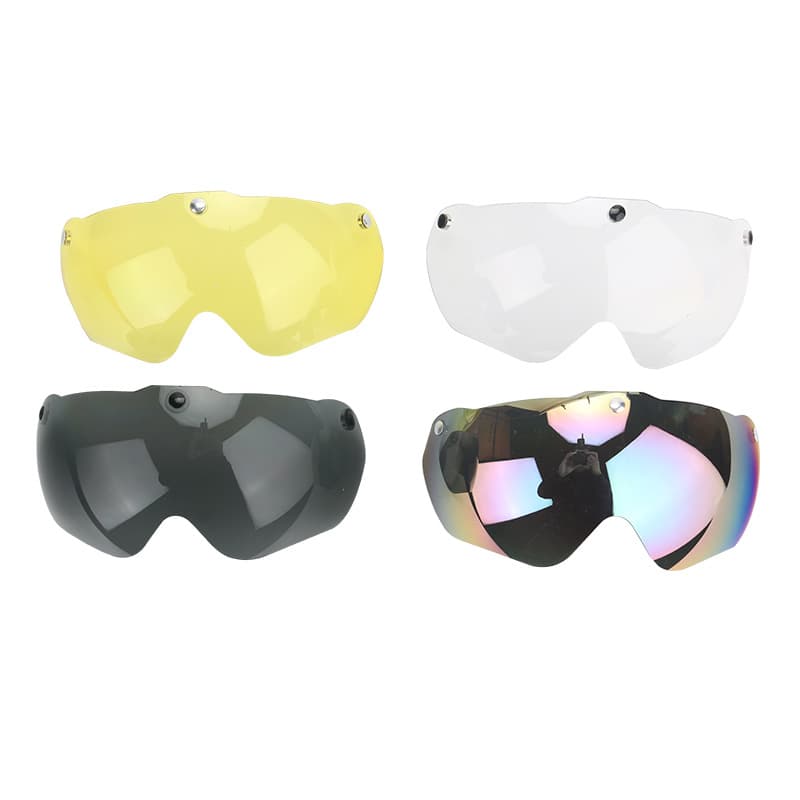 Protecting glasses, lens, windproof helmet, removable mountain bike, equipment with accessories 5