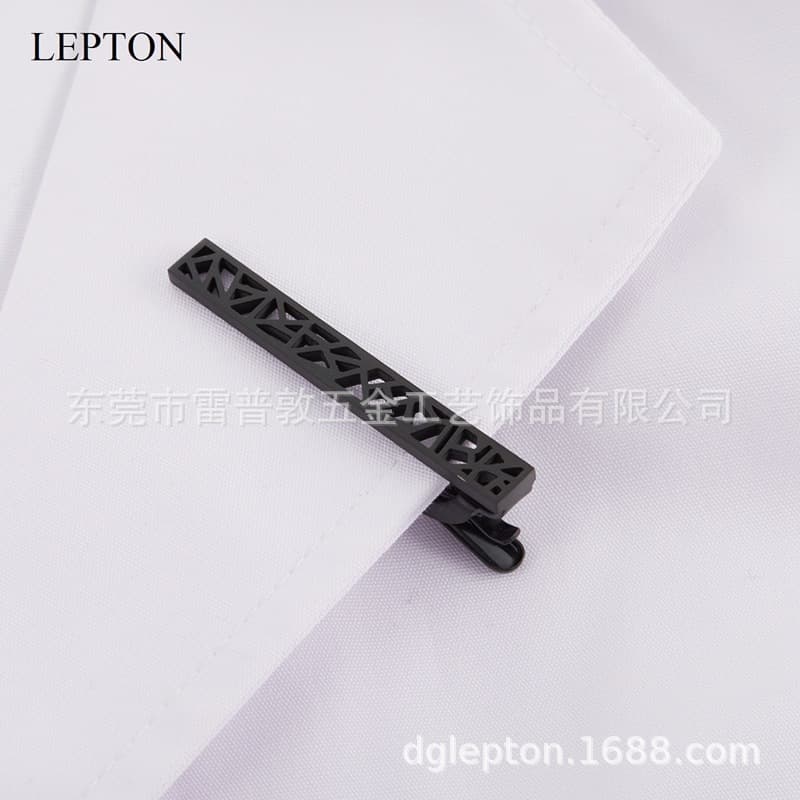 High-end sophisticated black tie stainless steel, (Physicals) 4