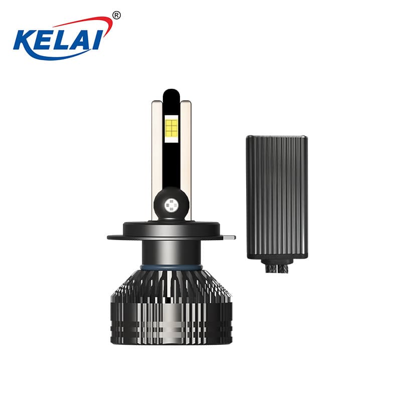 Cle Dual Heat Pipe LED Car Headlight 58W H1 H3 H7 - 20000 Hours 2
