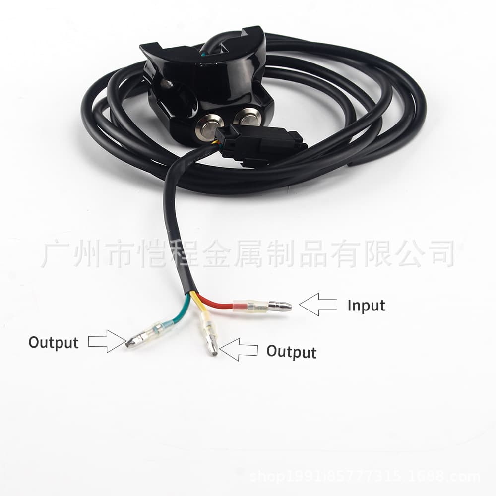 Applicable to the Harley Dana Motor Aero-A V-Rod Motorcycle Modification Pack 12V handlebar control switch 4