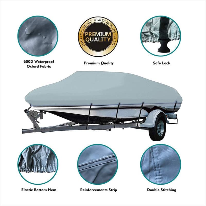 Cross -border explosion 600D/420D yacht ordinary boat cover Baot Cover 2