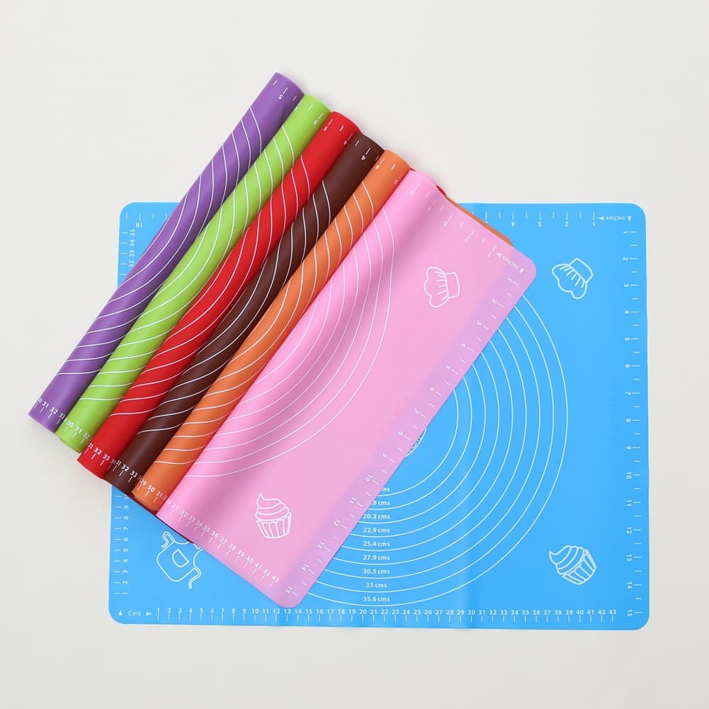 Amazon Cross -border Direct Direct Silicone kneading pad roasting pads and cooking pads and noodle pads intensive case boards 2