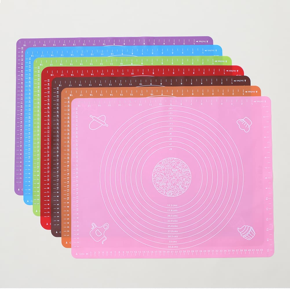 Amazon Cross -border Direct Direct Silicone kneading pad roasting pads and cooking pads and noodle pads intensive case boards 1