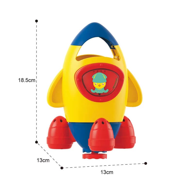(Cross-border trading), baby hygiene product for bath, swimming pool, tub play in water, children's toy, rotating rocket 5