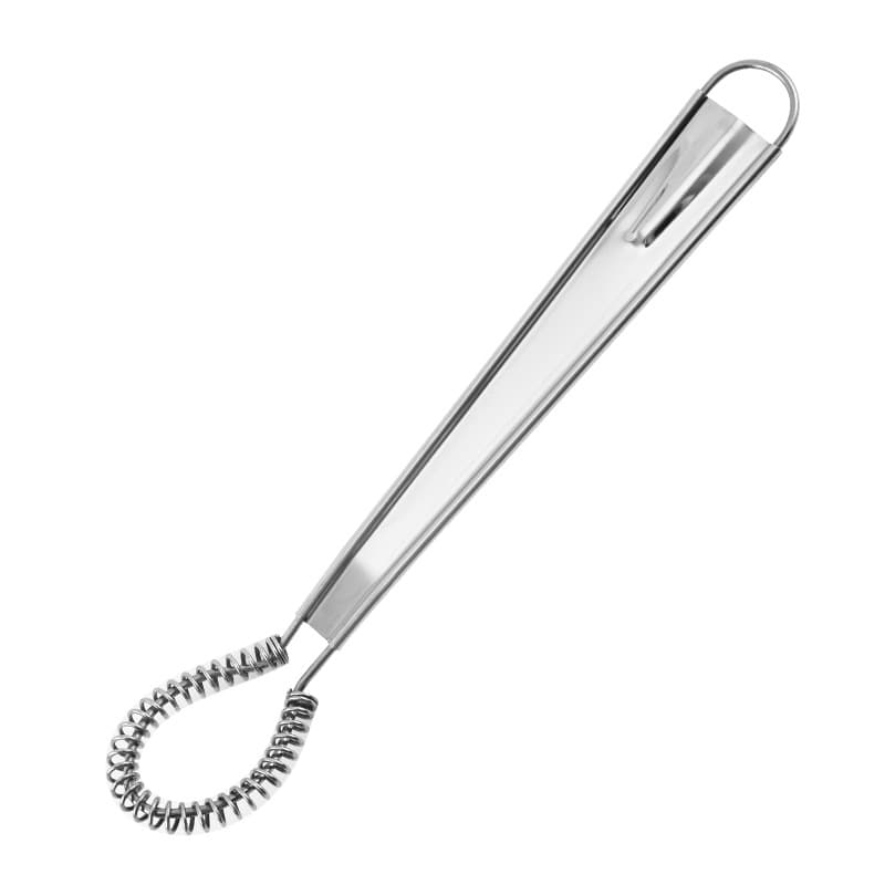 Wholesale 430 stainless steel egg beater 8 inch honey coffee cream flat mixer kitchen gadgets 5