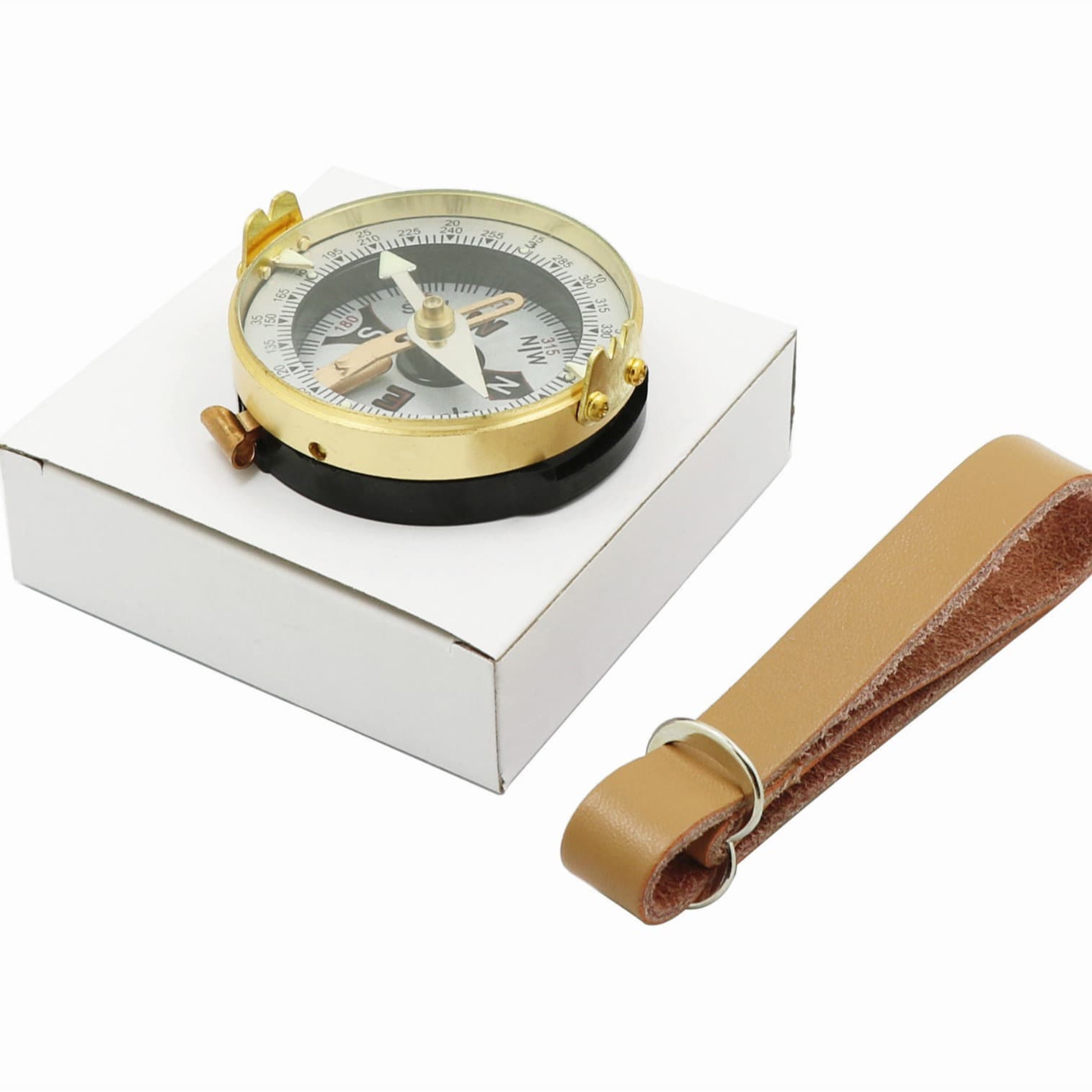 Watch, metal copper handheld travel belt, Russia, (Physicals) 5