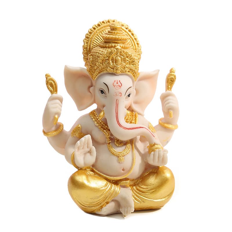 Table checkout, resin decor, for luck, India 5