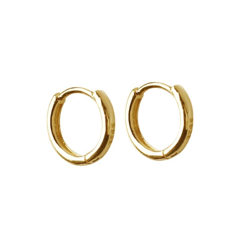 Glossy fashionable sophisticated earrings for men and women, city style, light luxury style, Korean style, for beloved 5