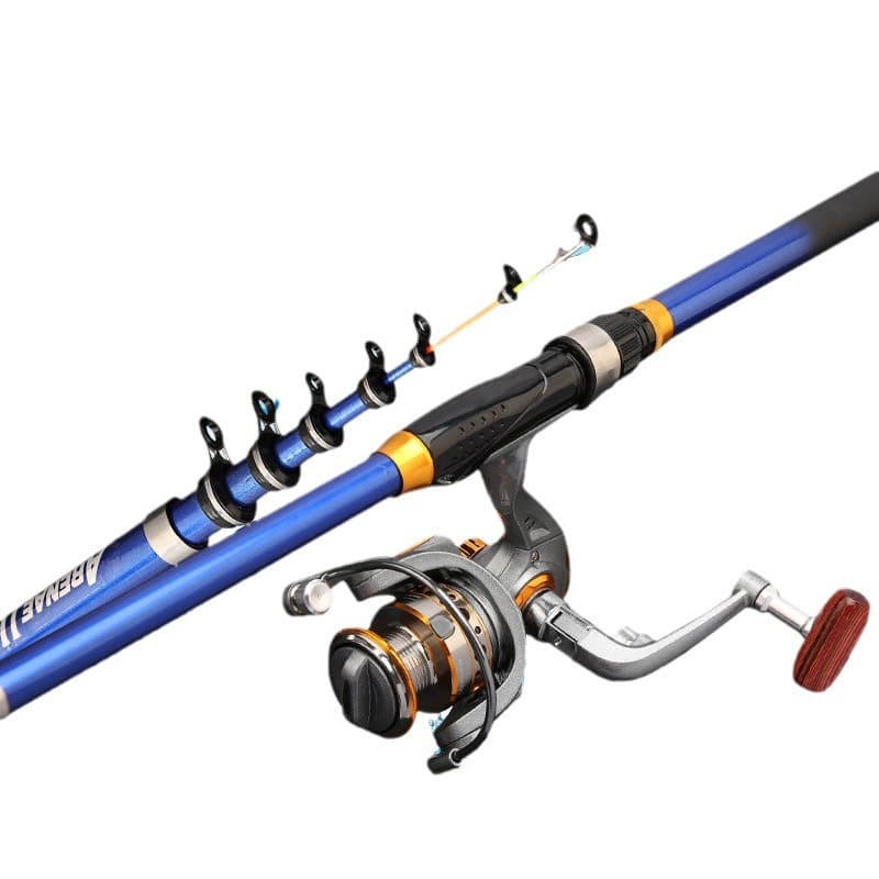 Soft tail small rock fishing rod carbon short section retractable raft rod mini portable sea fishing rod casting rod lightweight ceramic inner ring fishing rod 5