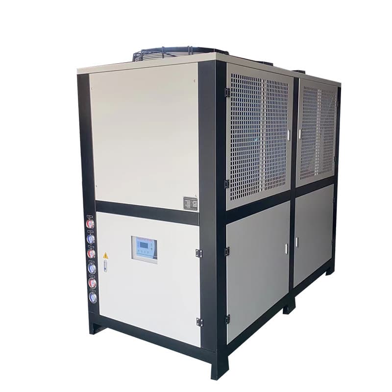 Food refrigeration equipment small industrial chiller factory 2hp air-cooled water-cooled unit intelligent temperature control refrigerant 5