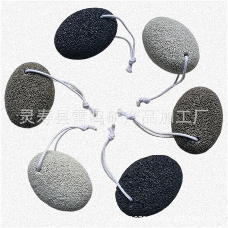 Wholesale volcano grinding foot stone rubbing rocky foot bath stone light -like foot grinding feet rubbing tool 4