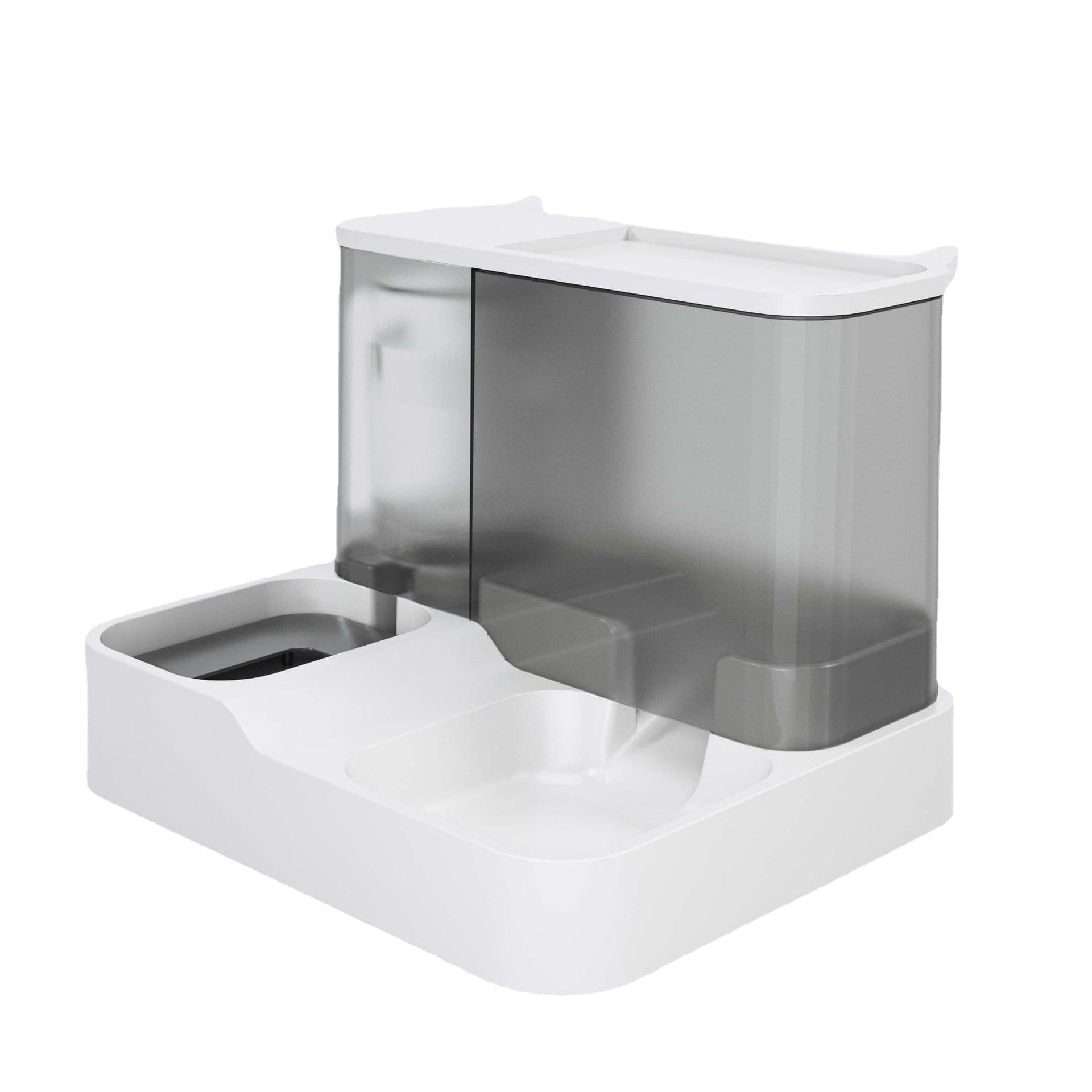 Pet dog automatic feeding device Cat and dog automatic drinking water heater Dog bowl cat bowl feed water feeding combination bowl wholesale 5