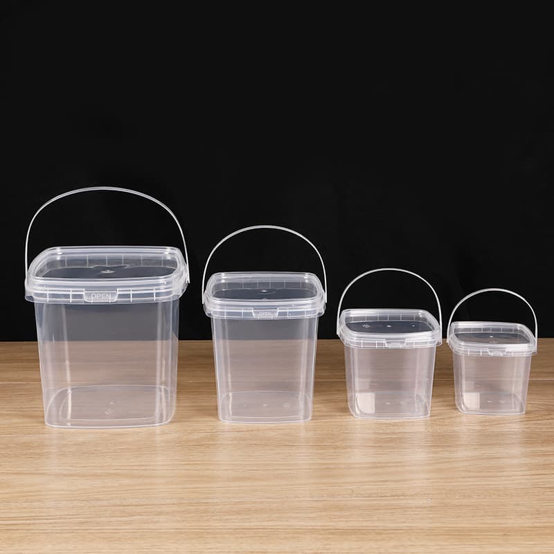 Square plastic bag, handheld pack, bucket 2