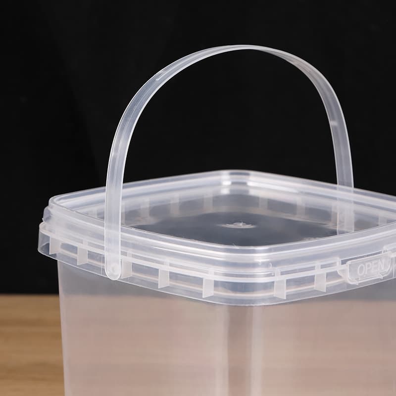 Square plastic bag, handheld pack, bucket 4