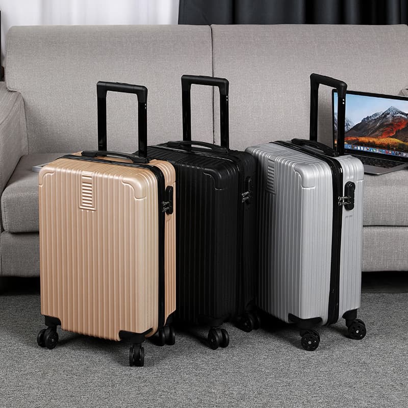 Ultra light universal Japanese suitcase with zipper, 24 inch 2
