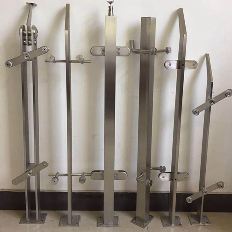 Fence stainless steel with stairs, villa for home use 3
