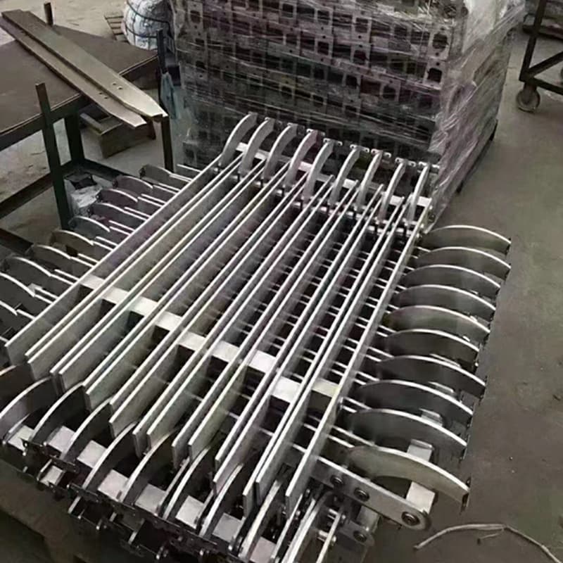 Fence stainless steel with stairs, villa for home use 4