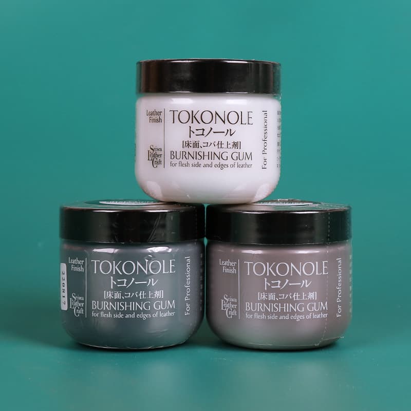 Japan Imported and SEIWA bed surface treatment agent white glue handmade leather hand treatment transparent color formation 3