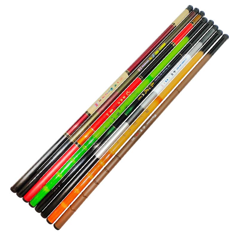 Manufacturer Glass reinforced furry fishing rod 37 Tune stream rod short fisherman pole ultra -light hard catfish fishing fisher fishing rod 5