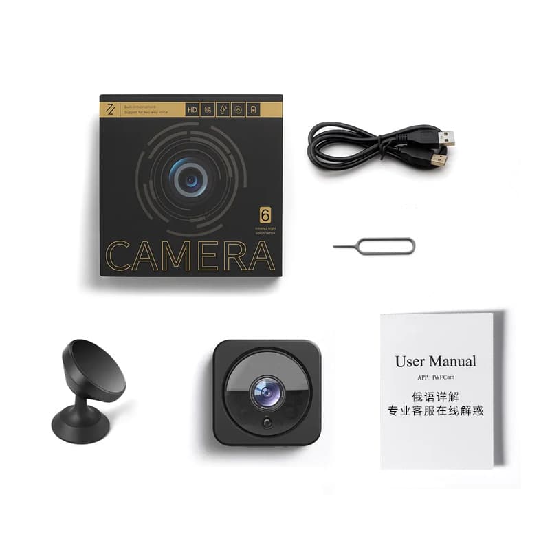 AS02 camera HD camera wireless wifi home security camera voice call sports camera 5