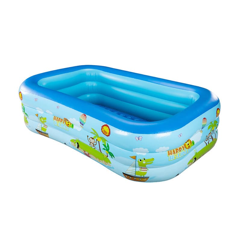 (Cross-border trading), white inflatable swimming pool, toy for adults for swimming, increased thickness 5