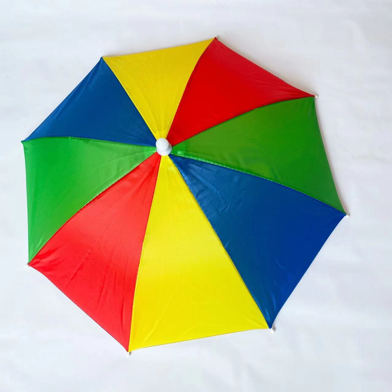 (Wholesale), umbrella, travel rainbow hat, on elastic band 1