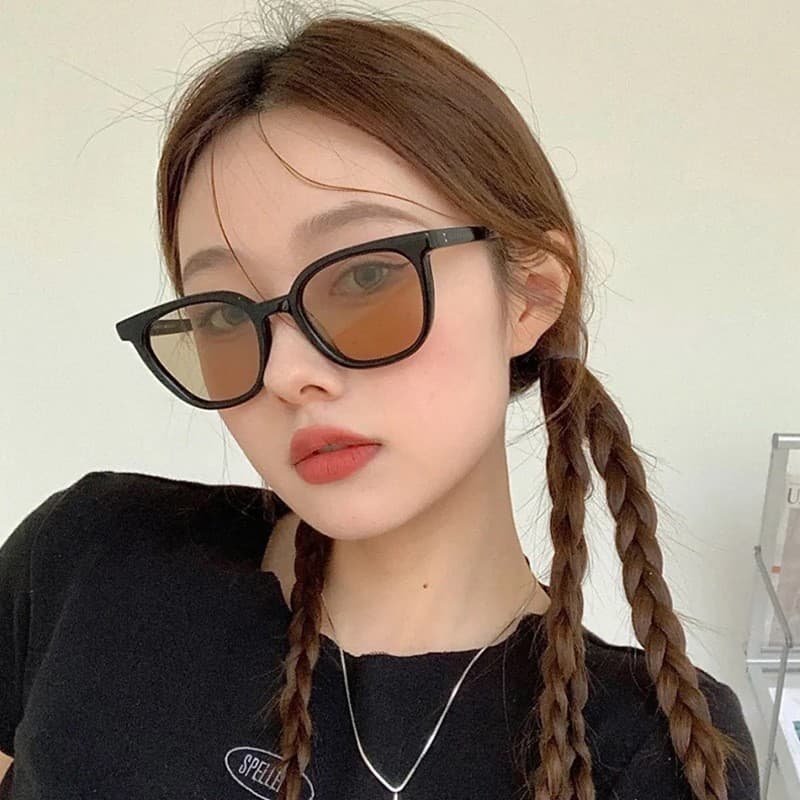 Sunglasses, retro men's glasses, high-quality style, UV protection, cat's eye 2