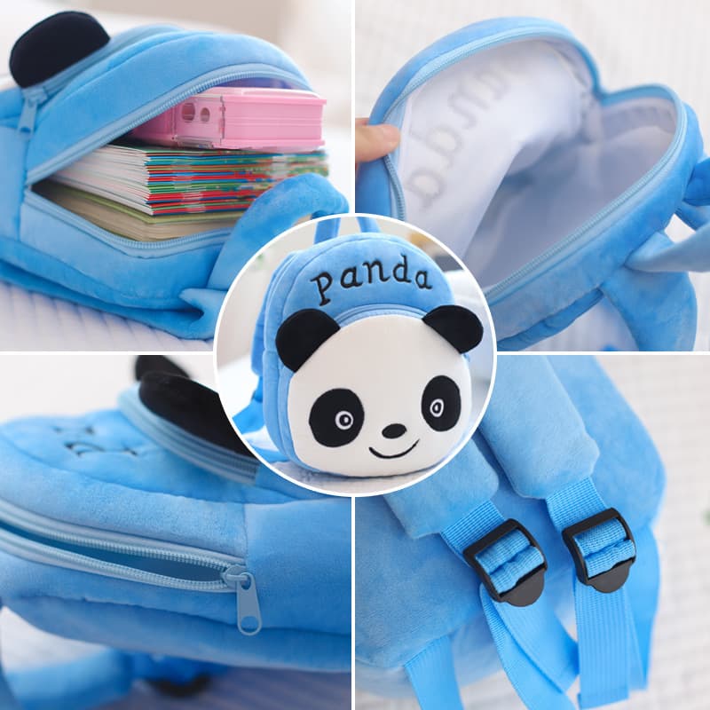 Cartoon children's backpack, small school bag, Korean style, 1-6 years 3