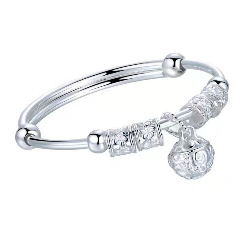 (Cross-border trading), small bell, fashionable universal ethnic women's bracelet, new collection, silver 925 sample, European style 5
