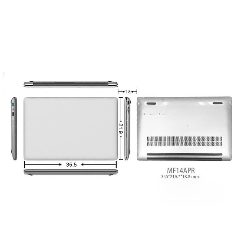 Screen, teaching light and thin laptop, new collection, 14 inch, business version 4