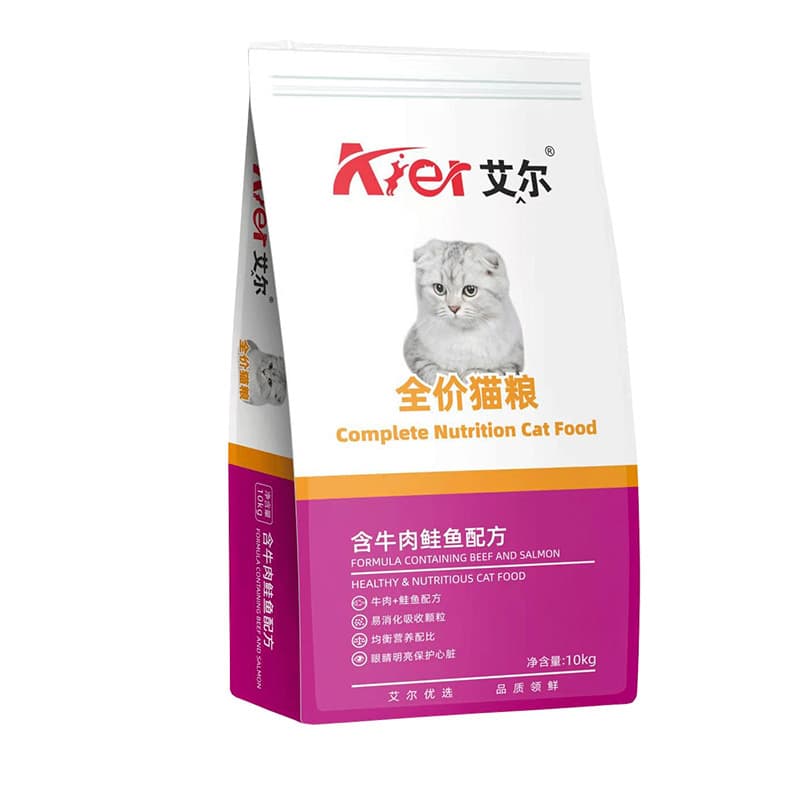 Aer Cat Food 10kg - Deep Sea Fish, Beef & Tuna Blend for Adult Cats and Kittens 4