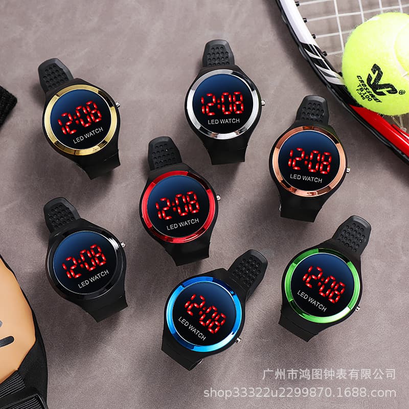 Apple, fashionable digital watch, (Physicals), Birthday gift