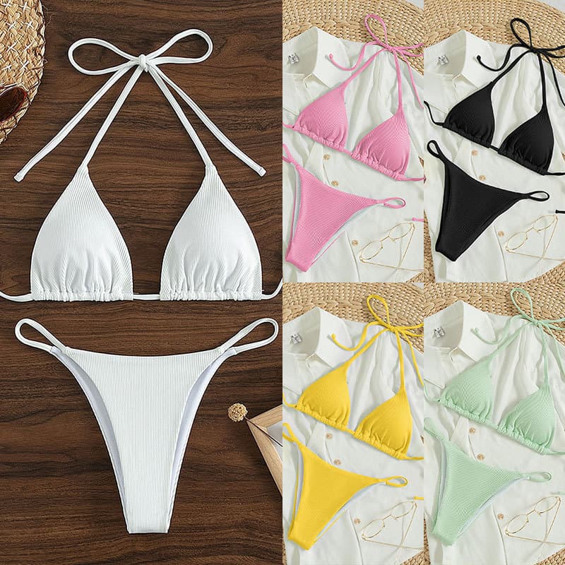 Sexy beach swimwear for swimming, Amazon, European style