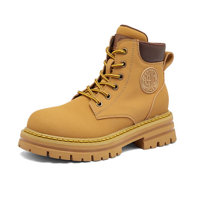 Martens, demi-season universal low boots, genuine leather 5