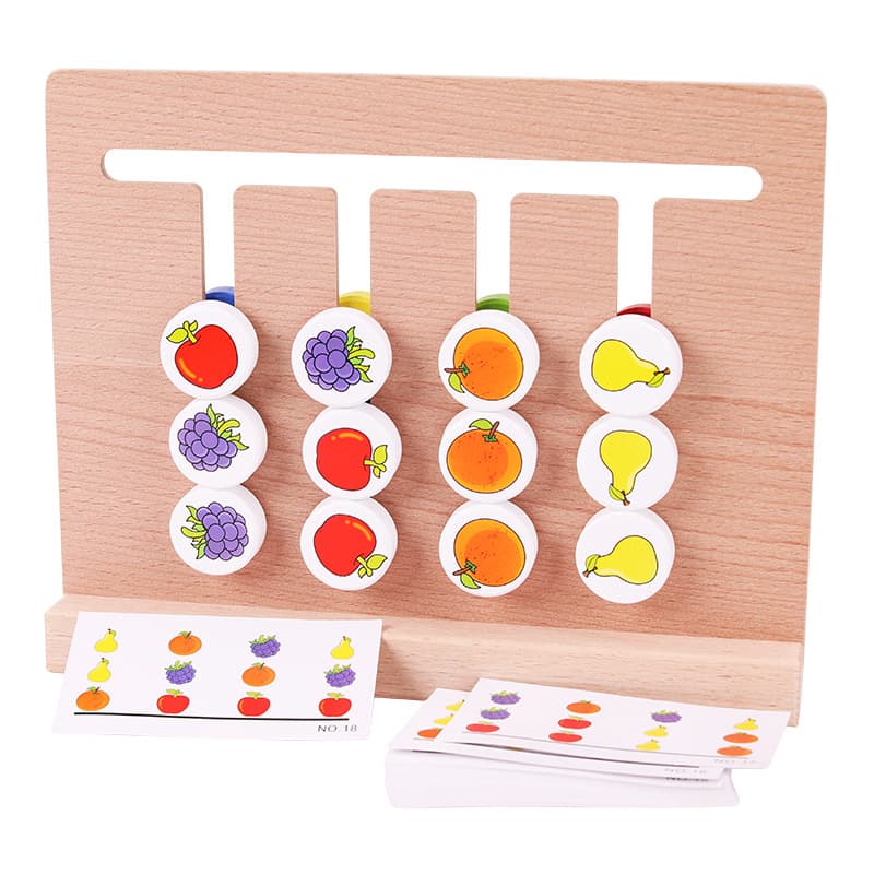 Logic intellectual interactive toy for training, board game, logical thinking, for children and parents 5