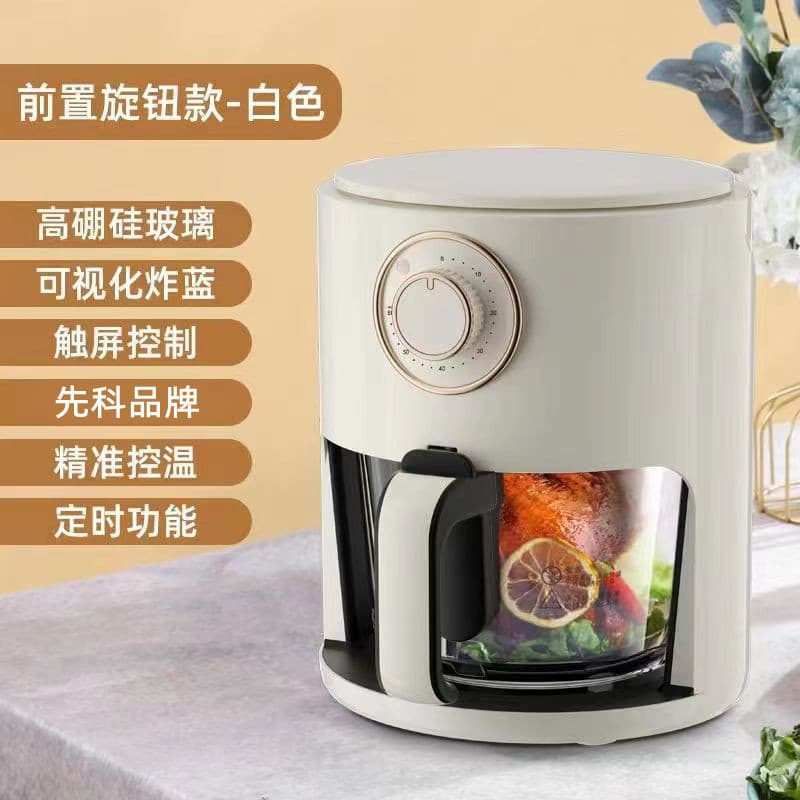 Xianke Air Fryer Household Multi-Function Smart Oil-Free Smokeless Electric Fryer Large Capacity 4