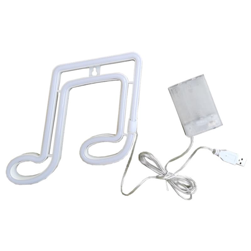 Cross -border LED notes neon light color lamp model light bar atmosphere festive decoration room bedroom bedroom decoration lighting 5