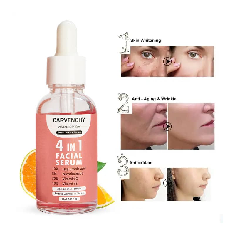 4 in 1 Hyaluronic Face Serum - Firming & Brightening 4