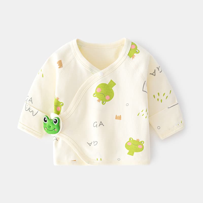 Children's cotton autumn underwear for new born, pijama with velcro 3