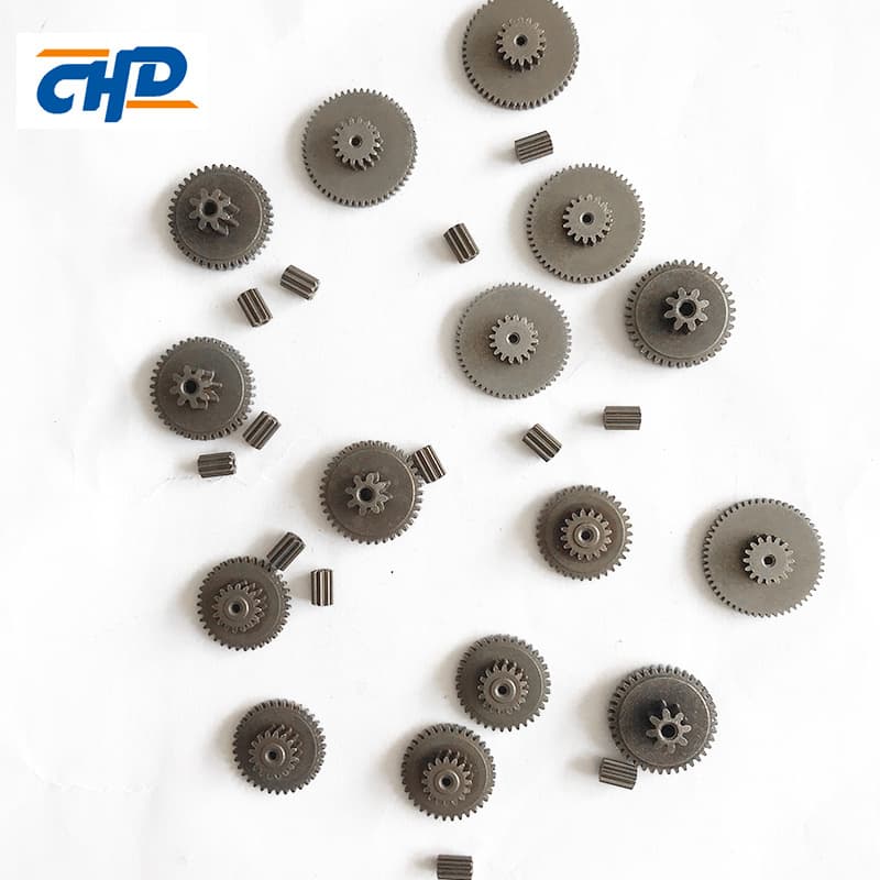 Mechanical engine with gears, powder, accessories 3