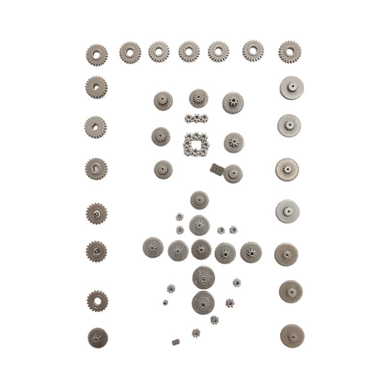 Mechanical engine with gears, powder, accessories 5