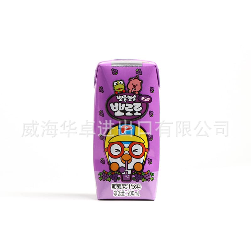 Strawberry Grape Blueberry Fruity Drink 200ml - Kids 2
