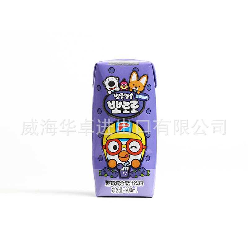 Strawberry Grape Blueberry Fruity Drink 200ml - Kids 3