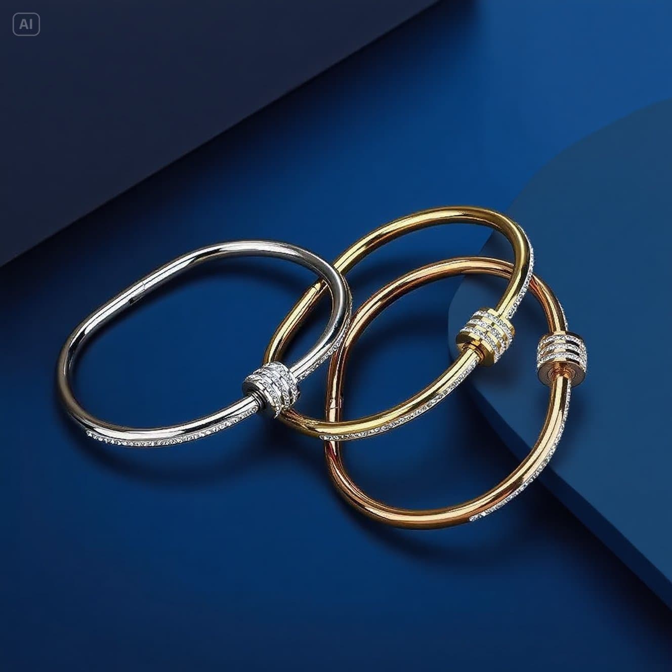 (Cross-border trading), (Wholesale), women's bracelet stainless steel, does not fade, European style 3