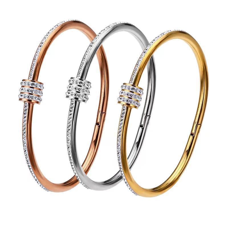 (Cross-border trading), (Wholesale), women's bracelet stainless steel, does not fade, European style 5