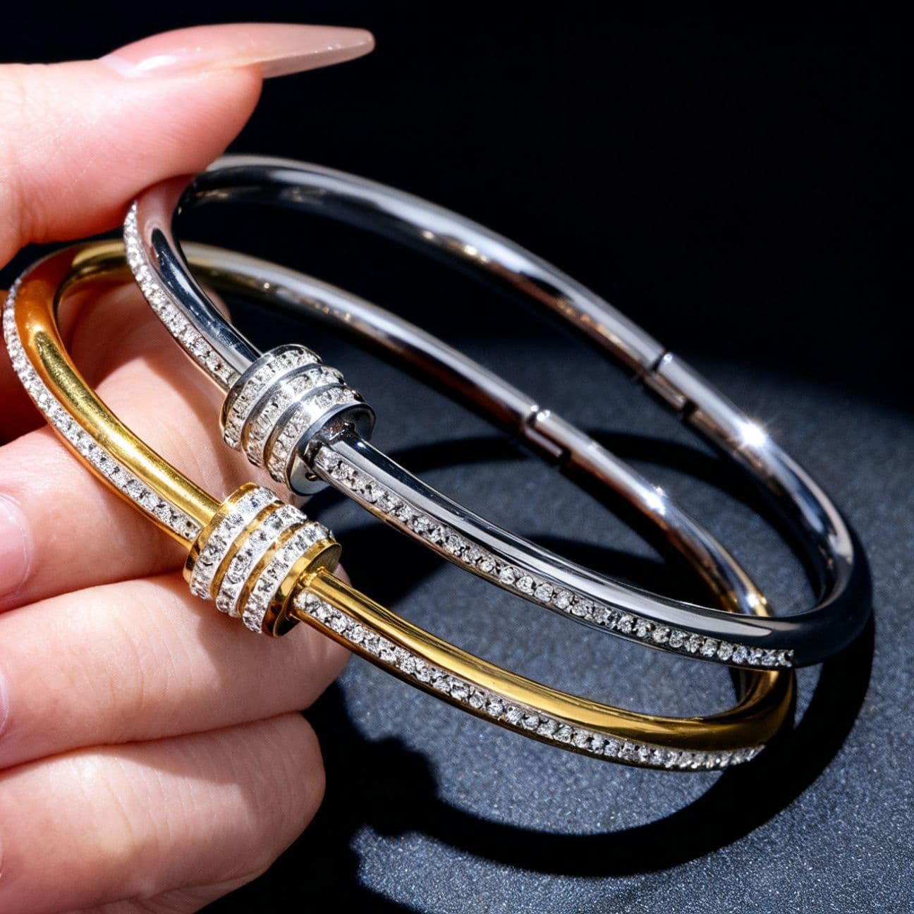 (Cross-border trading), (Wholesale), women's bracelet stainless steel, does not fade, European style 1