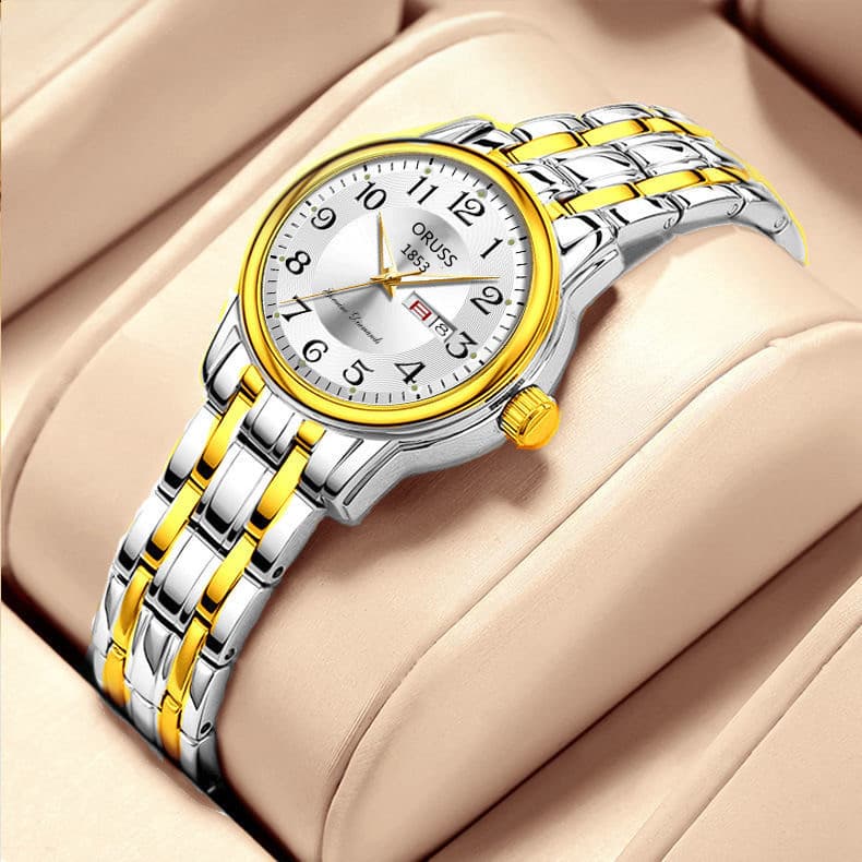 Ultra thin waterproof swiss watch, quartz men's watch, fashionable women's watch, Tungsten steel, for beloved