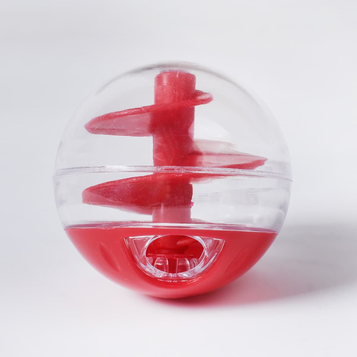 Cat leaky food, cat puzzle, small toy spiral spiral spiral pets, bite -resistant training fun, funny cat leaky food device 3