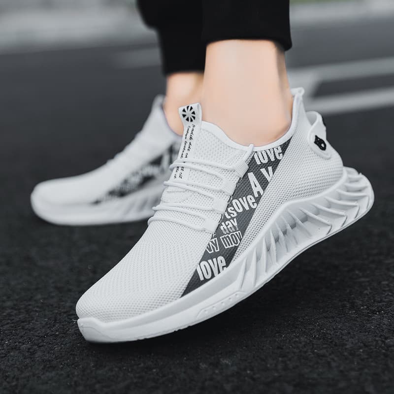 Men's Spring Soft-Sole Running Casual Shoes Yeezy Style 2